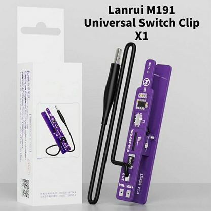 Lanrui M191 servicetester for batteri Android / Apple iPhone-serien