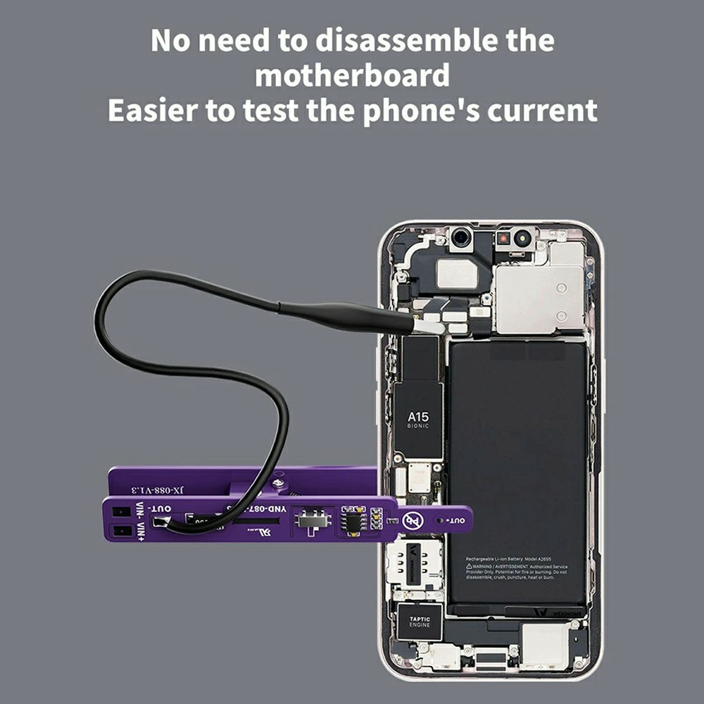 Lanrui M191 servicetester for batteri Android / Apple iPhone-serien