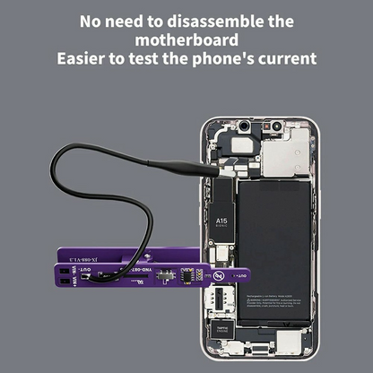 Lanrui M191 servicetester for batteri Android / Apple iPhone-serien