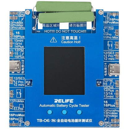 Tester Service Relife TB-06 Pro for å sjekke antall sykluser på batteri Apple iPhone 11 - 16 Series