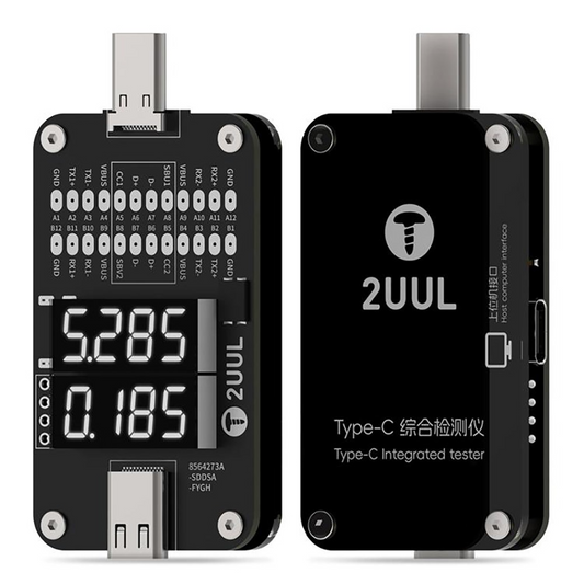 Spenningstester 2UUL PW32, USB-C