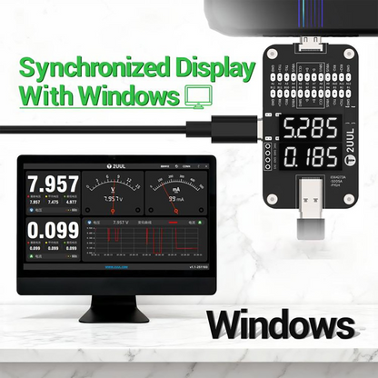 Spenningstester 2UUL PW32, USB-C