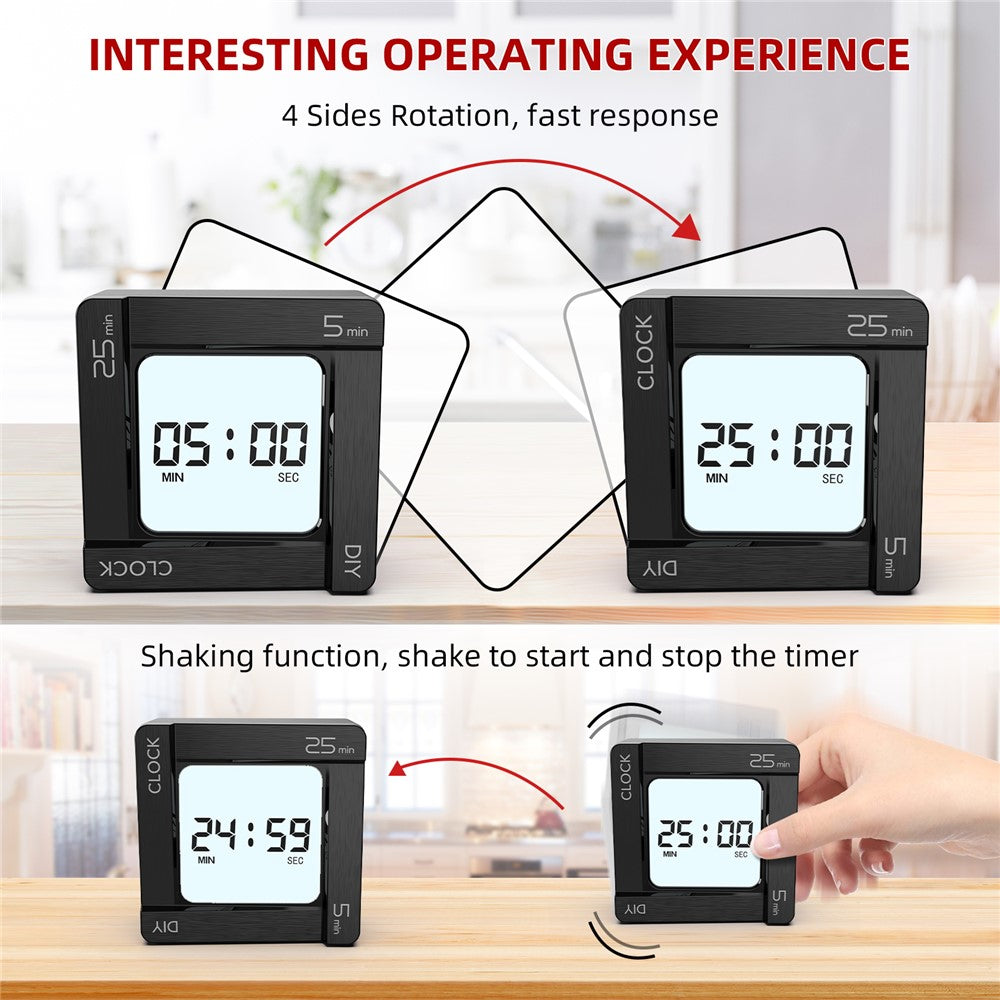 OEM EN7019 Flip Timer, Svart