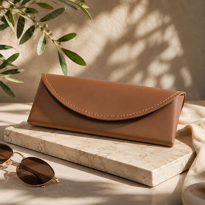 Brilleetui Techsuit ETM3, 152mm x 66mm x 36mm, Brun