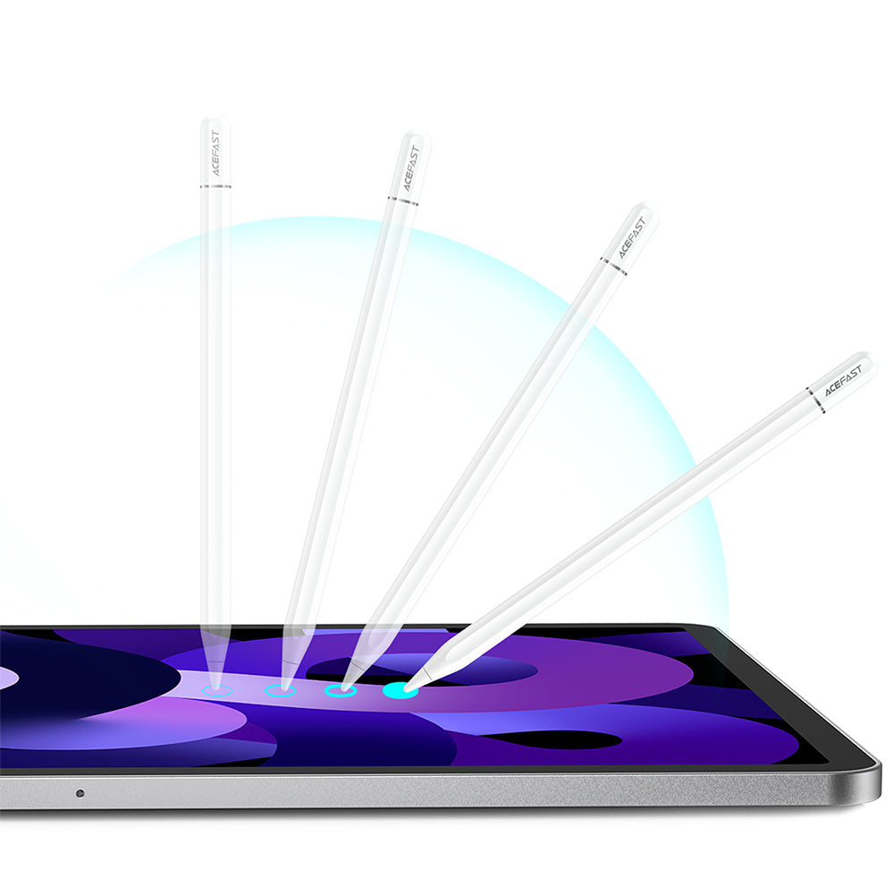 Touch Pen Acefast V3 for iPad, Aktiv Versjon, Hvit