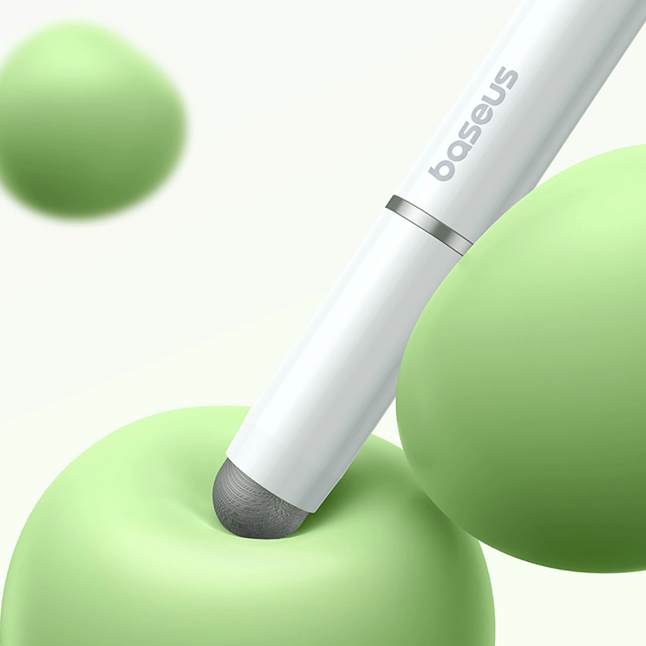 Touch Pen Baseus Smooth Writing 3 Magnetic 3in1 Series, Passiv Versjon, Hvit P80080804213-00