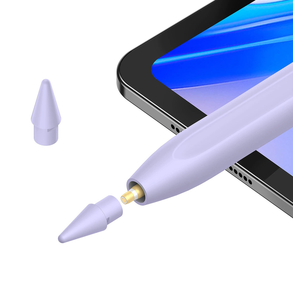 Touch Pen Baseus Smooth Writing 2 Series for Apple iPad, Aktiv Trådløs Versjon, Lilla SXBC060105