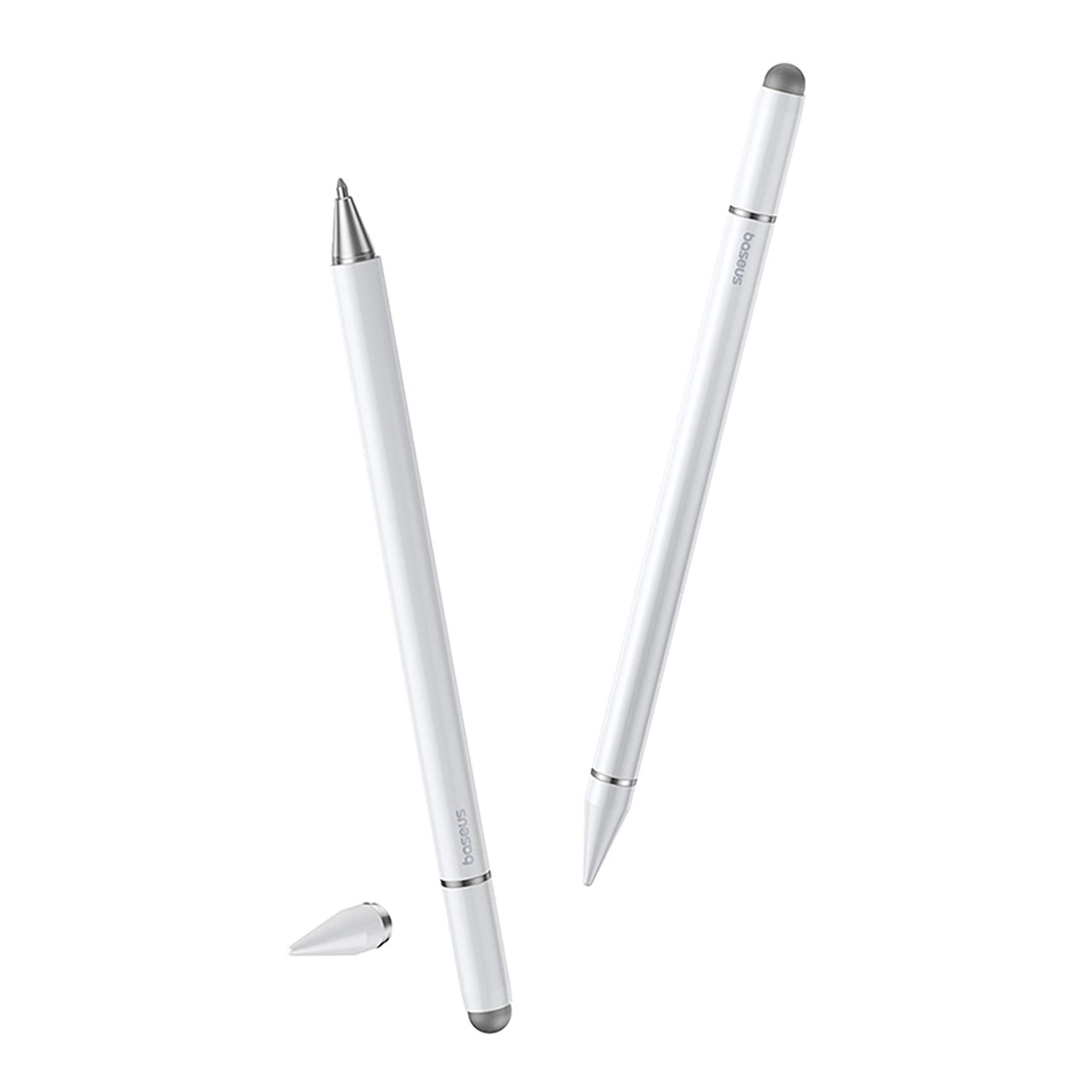 Touch Pen Baseus Smooth Writing 3 Magnetic 3in1 Series, Passiv Versjon, Hvit P80080804213-00