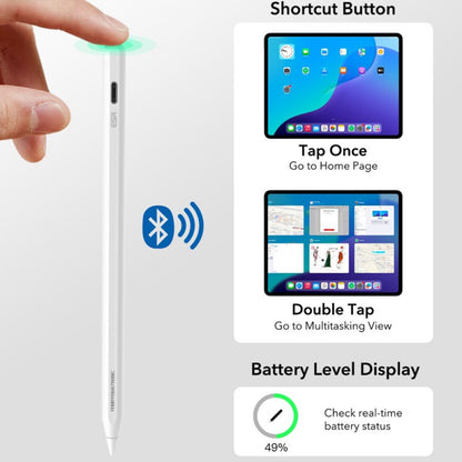Touch Pen ESR Geo for Apple iPad, Aktiv Versjon, Hvit
