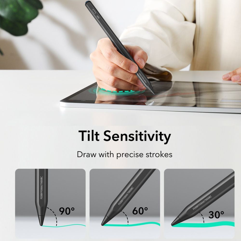 Touch Pen ESR Geo for Apple iPad, Aktiv Versjon, Svart