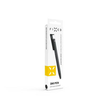 Touch Pen Fixed, 3in1, Svart