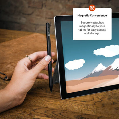 Touch Pen Fixed Graphite Active for enheter med MPP-støtte, Svart