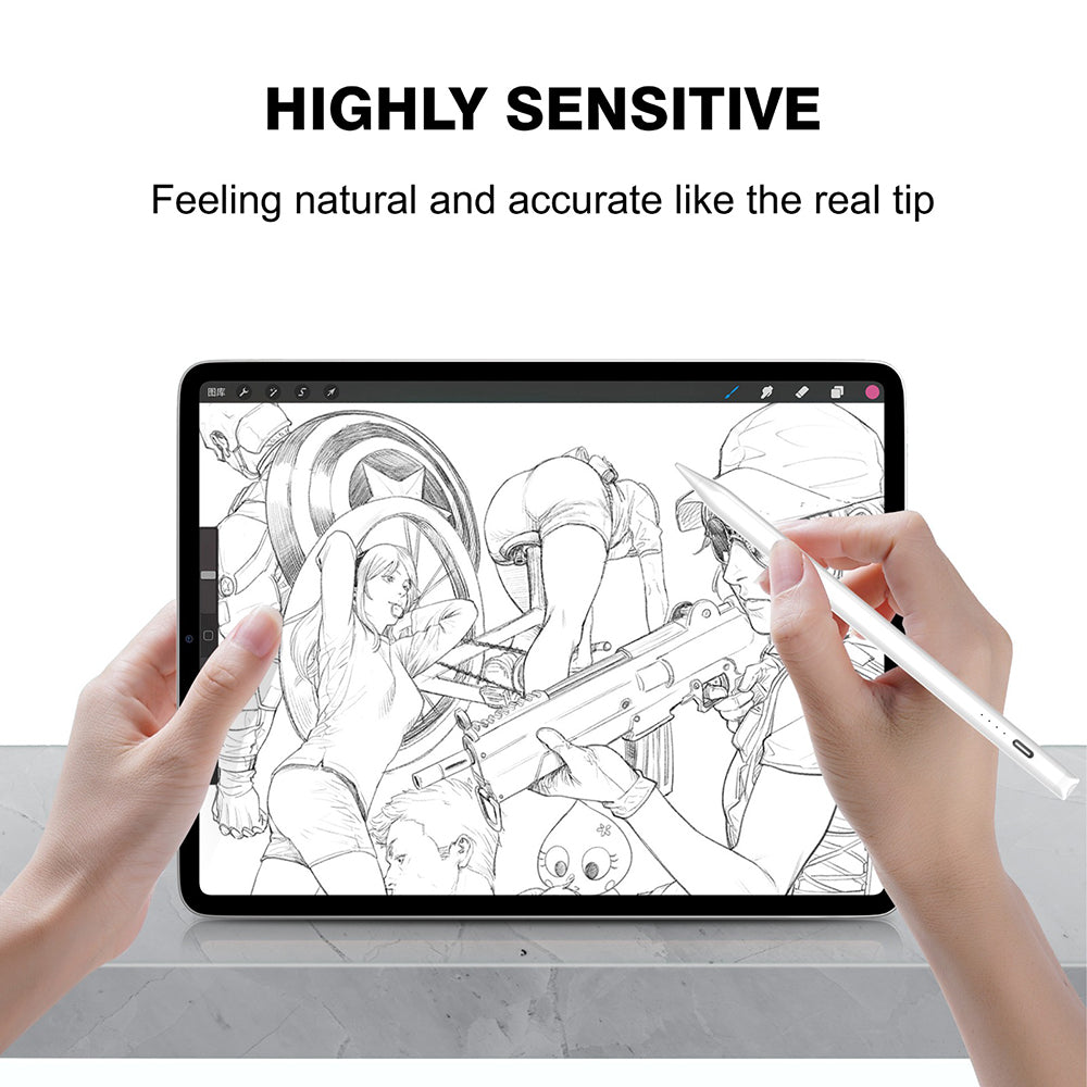 Touch Pen Lito T3, Aktiv Versjon, Hvit