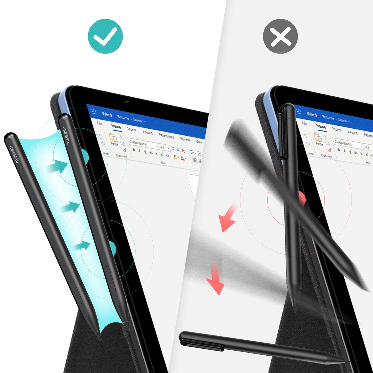 Touch Pen Metapen M1 for enheter med MPP-støtte, aktiv versjon, svart ME-MPP712