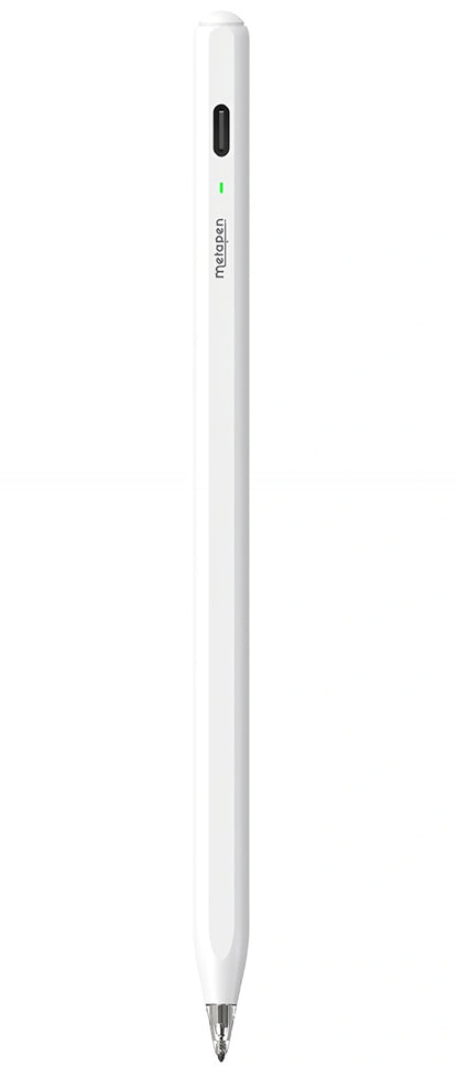 Touch Pen Metapen Air8 Pro for Apple iPad, Aktiv versjon, hvit ME-APP172