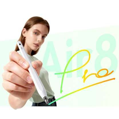 Touch Pen Metapen Air8 Pro for Apple iPad, Aktiv versjon, hvit ME-APP172