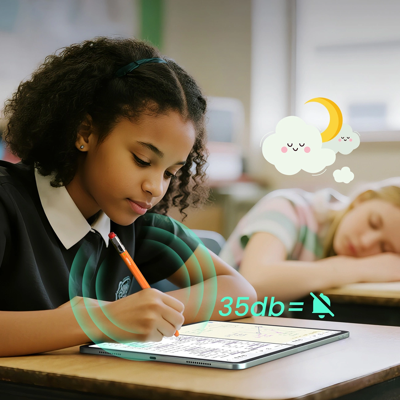 Touch Pen Metapen Air8 Pro X for Apple iPad, Aktiv versjon, Oransje ME-APP172