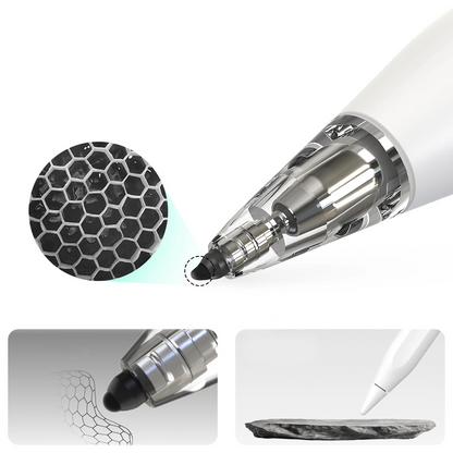 Touch Pen Metapen Air8 Pro for Apple iPad, Aktiv versjon, hvit ME-APP172