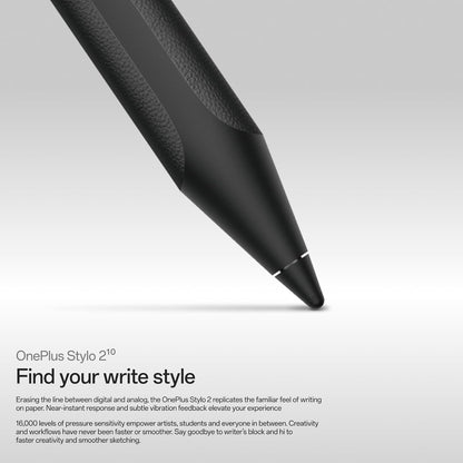 Touch Pen Stylo 2 for OnePlus Pad 3 / Pad 2 / Pad, svart 5511100086