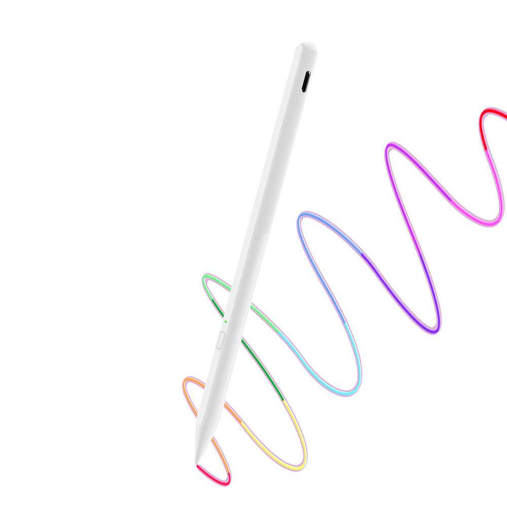 Touch Pen Techsuit AX10 for Apple iPad, Aktiv Versjon, Hvit