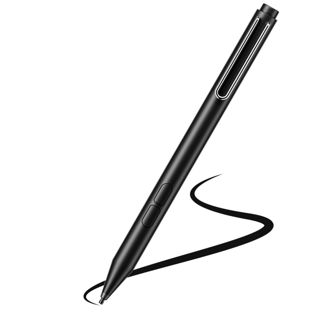 Touch Pen Techsuit F94S for Microsoft Surface / Asus Transformer / Zen / Vivobook / HP Envy / Pavilion / Spectre, Aktiv Versjon, Svart