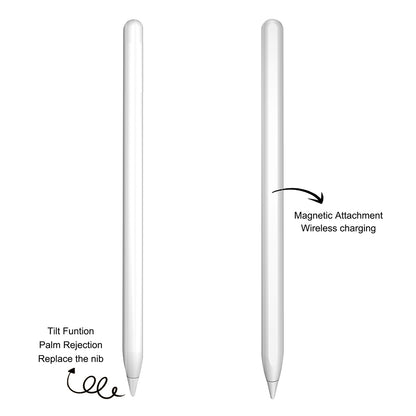 Touch Pen Techsuit M2 for Apple iPad, Aktiv Versjon, Hvit