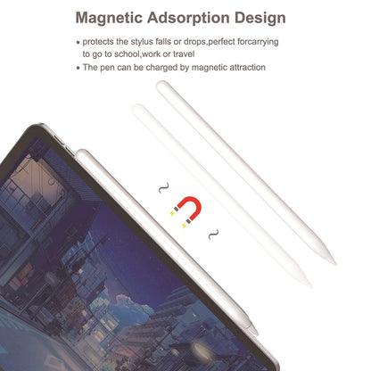 Touch Pen Techsuit M2 for Apple iPad, Aktiv Versjon, Hvit