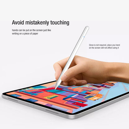 Touch Pen Techsuit M2 for Apple iPad, Aktiv Versjon, Hvit