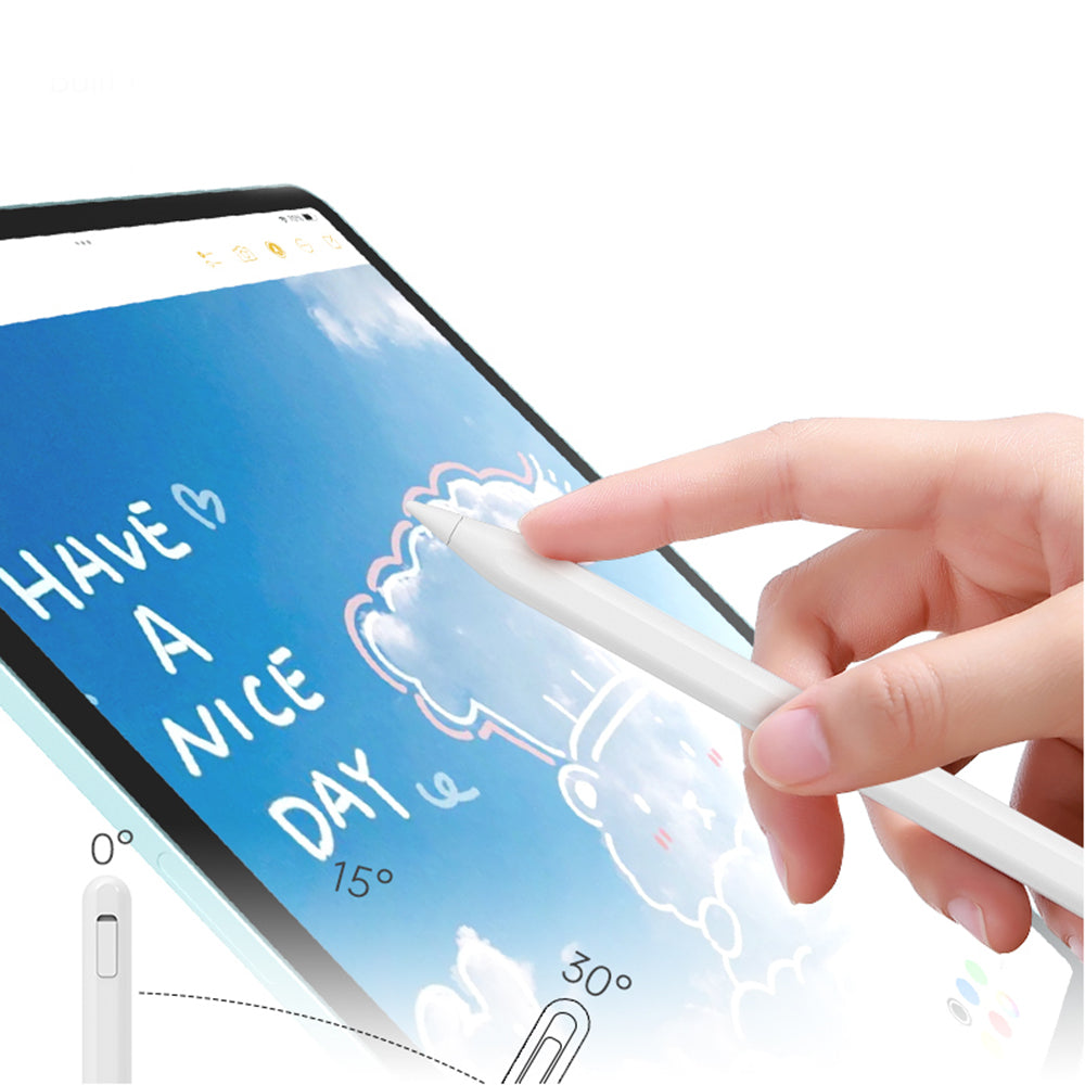 Touch Pen Techsuit V15 for Apple iPad, Aktiv Versjon, Hvit