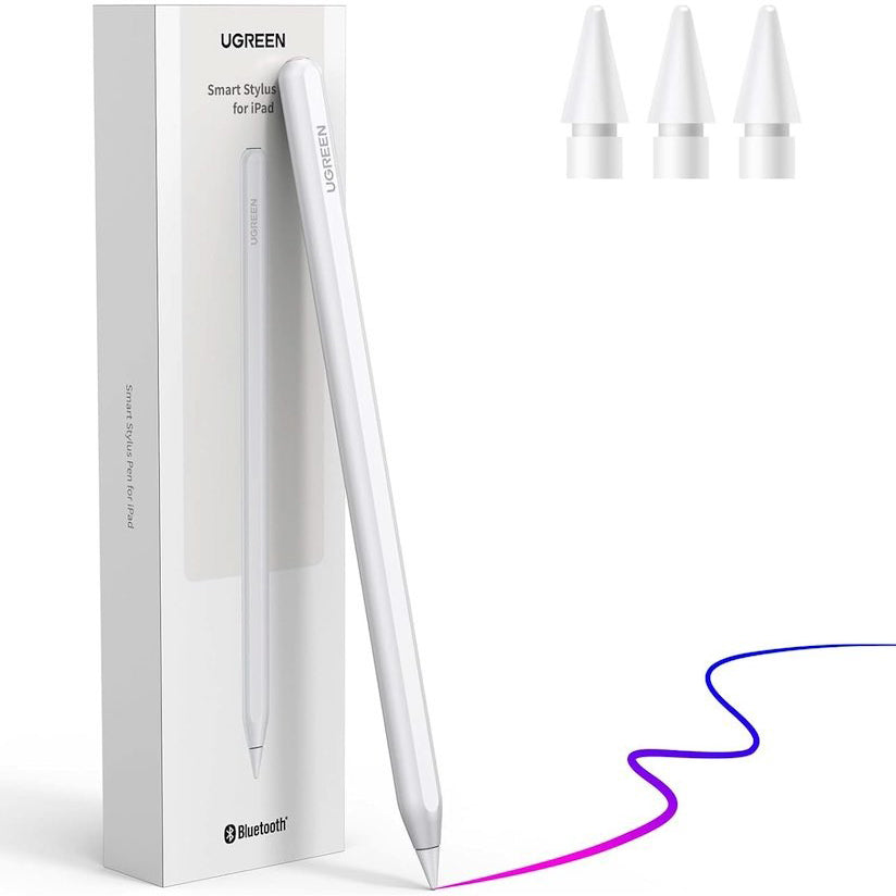 Touch Pen UGREEN for Apple iPad, Aktiv Versjon, Hvit