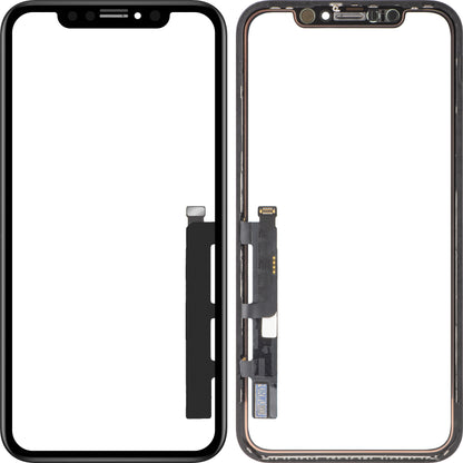 Touchscreen Forward Guard OCA for Apple iPhone XR, IC-versjon, svart