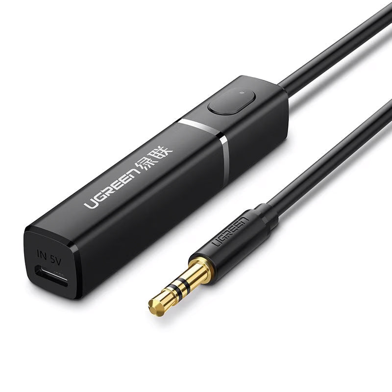 Bluetooth-sender UGREEN CM107, AUX, Svart