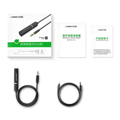 Bluetooth-sender UGREEN CM107, AUX, Svart
