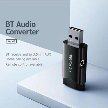Bluetooth-mottaker Yesido YAU40