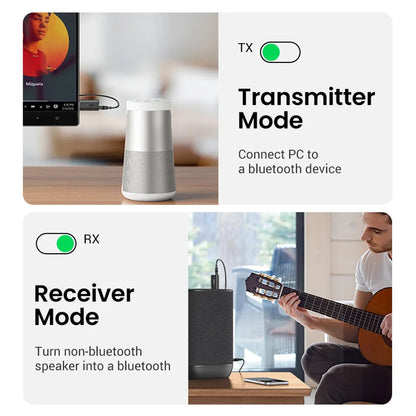 Bluetooth-sender / mottaker UGREEN CM523