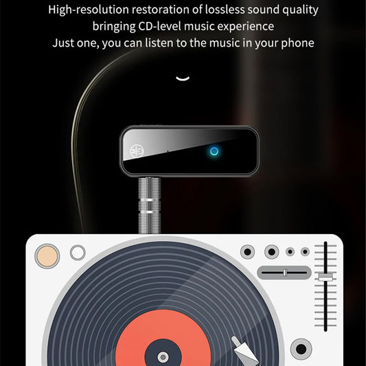 Bluetooth-sender/mottaker Yesido YAU25