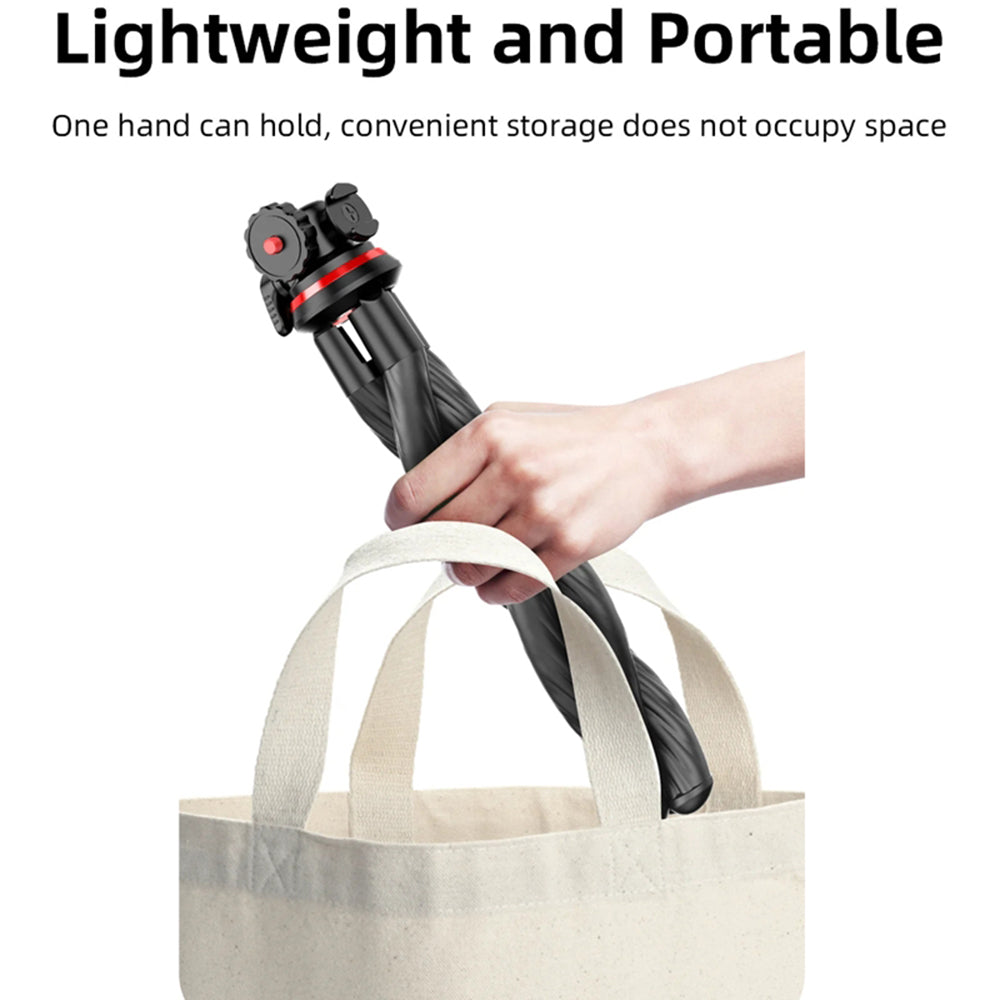 Trepied 1/4inch Techsuit C02, Svart