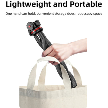 Trepied 1/4inch Techsuit C02, Svart