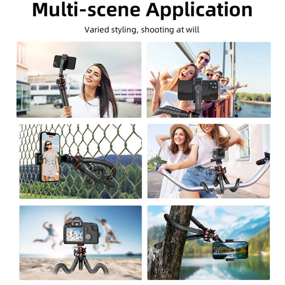 Trepied 1/4inch Techsuit C02, Svart