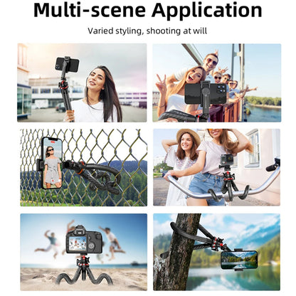 Trepied 1/4inch Techsuit C02, Svart