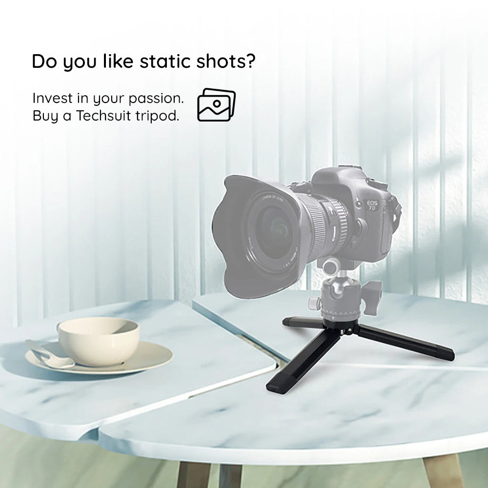 Stativ 1/4inch Techsuit TPD2, Svart