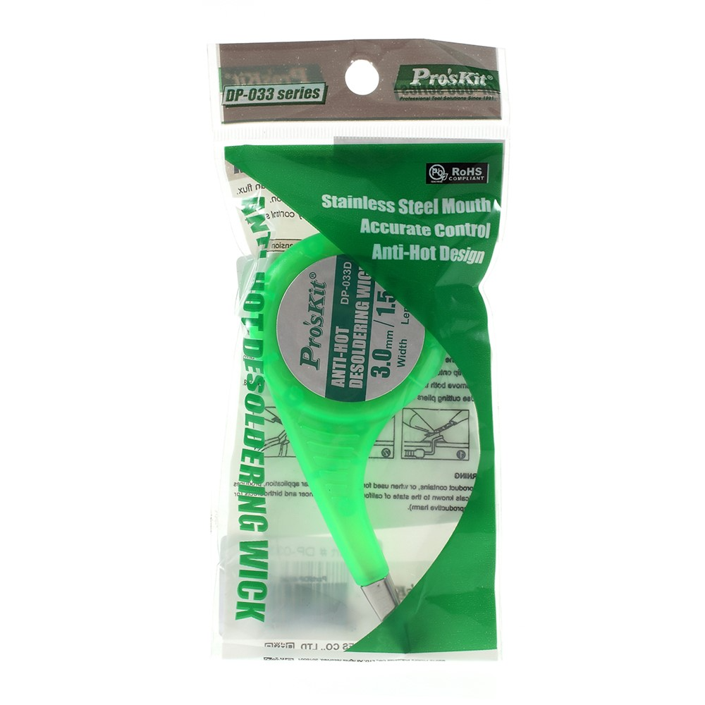 Pro'sKit DP-033D flette, 3mm, 1,5m