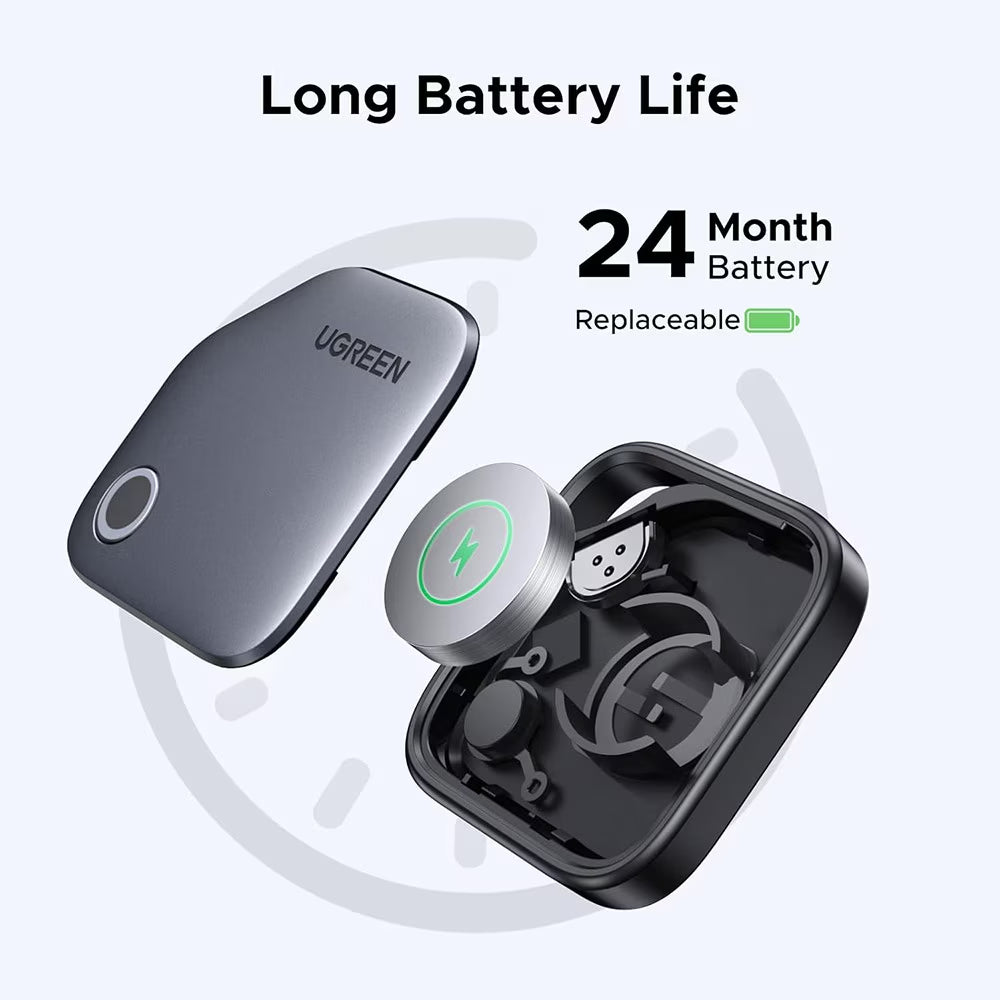 UGREEN SmartTag CM816 (45297) for iOS-serien, Grå