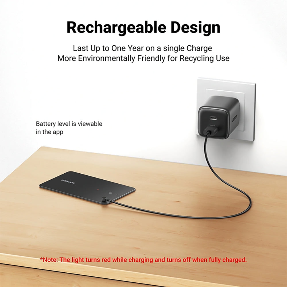 UGREEN SmartTag CM817 for iOS-serien, Svart
