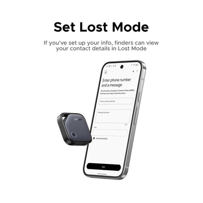 UGREEN SmartTag FineTrack for Android-serien, grå