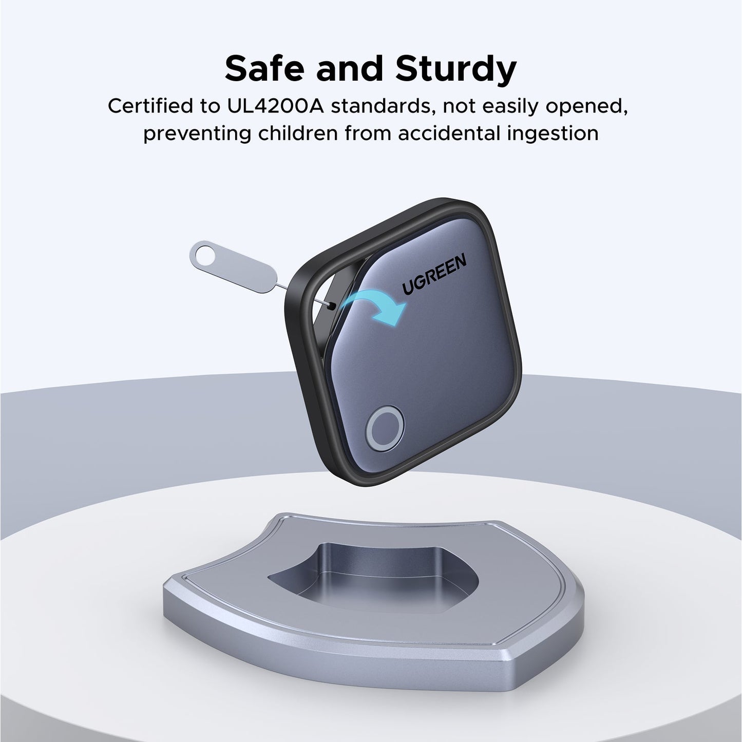 UGREEN SmartTag Pro Smart CM916 (75646P), Svart