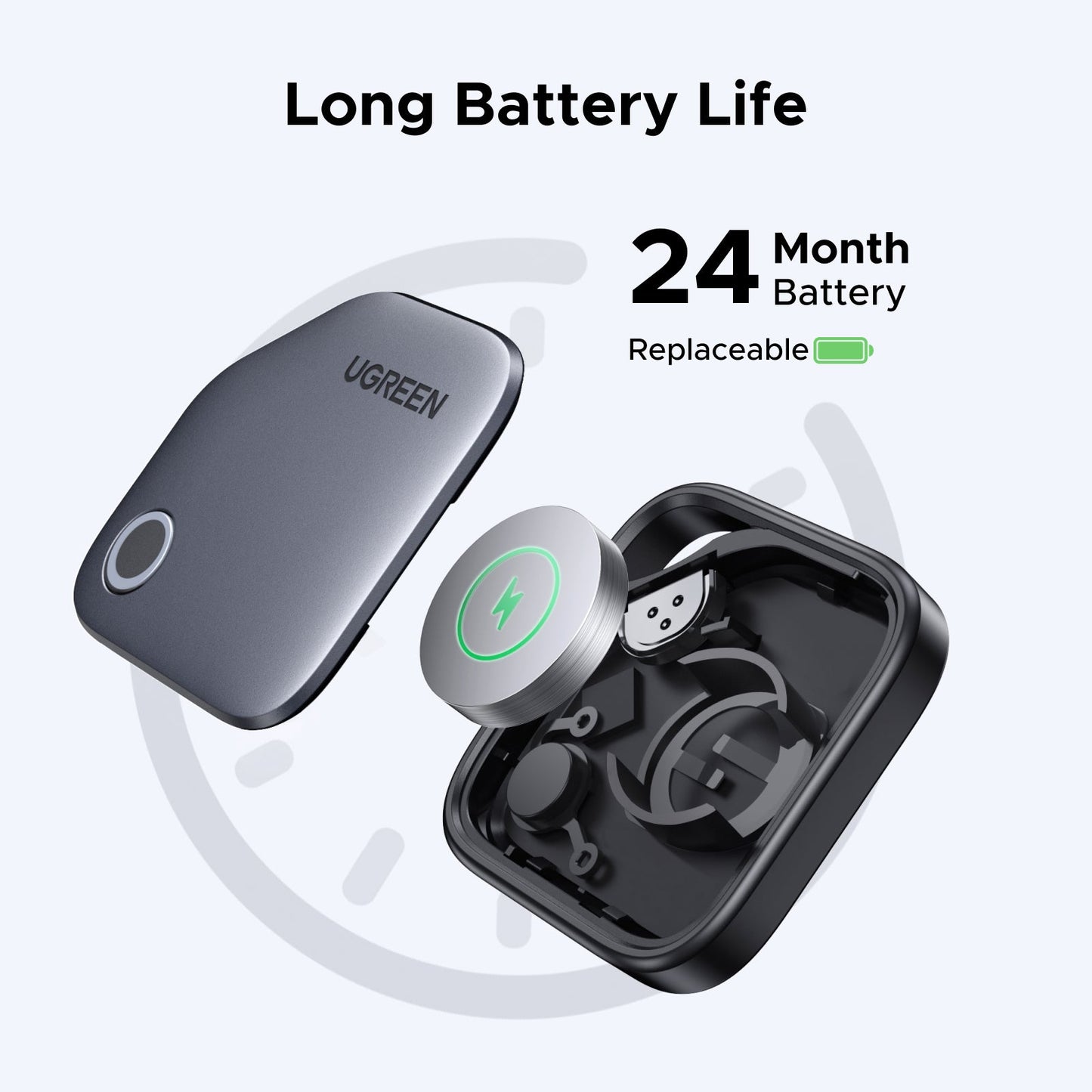 UGREEN SmartTag Pro Smart CM916 (75646P), Svart