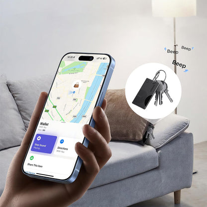 UGREEN SmartTag Smart Finder Slim 2 CM920 (75120A) for iOS-serien, sett med 2 stk, svart