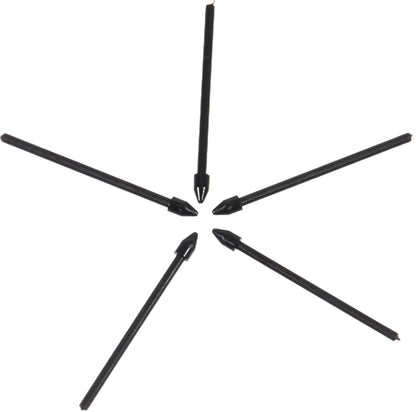 OEM Touch Pen-spiss for Samsung Galaxy S24 Ultra S928 / S23 Ultra S918 / S22 Ultra 5G S908 / S21 Ultra 5G G998, Sett med 5 stk, Svart
