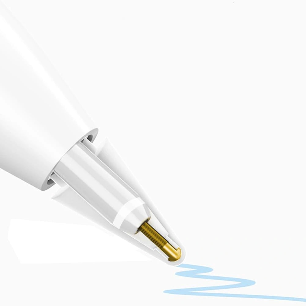 Tech-Protect Touch Pen-spiss for Apple Pencil-serien, sett med 4 stk, hvit